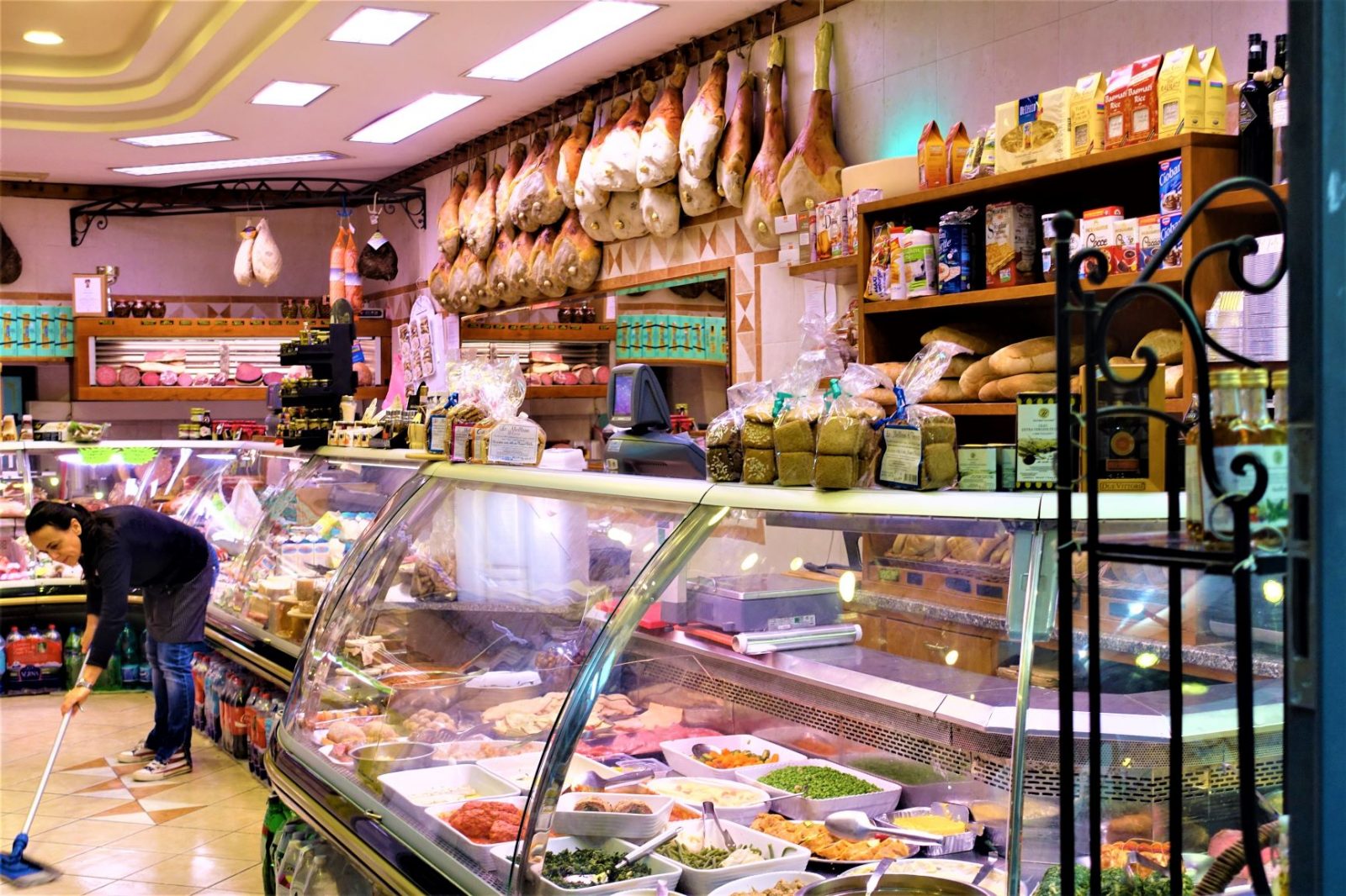 Lokal slakter i Toscana