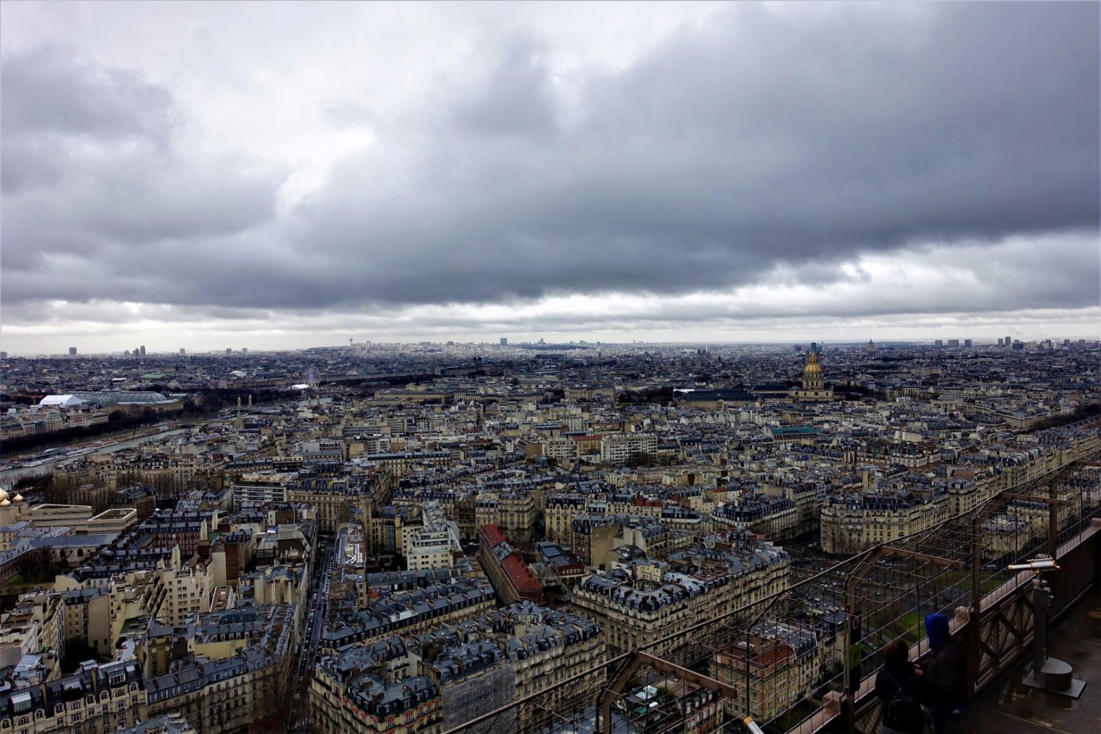 Utsikten fra eiffeltårnet