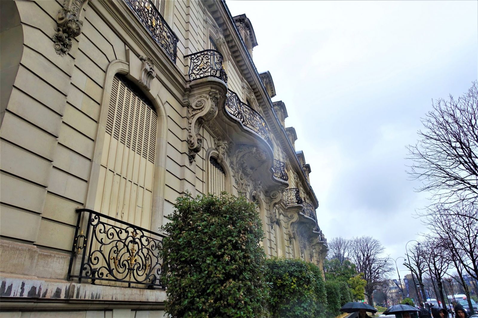 Flott boligstrøk i Paris