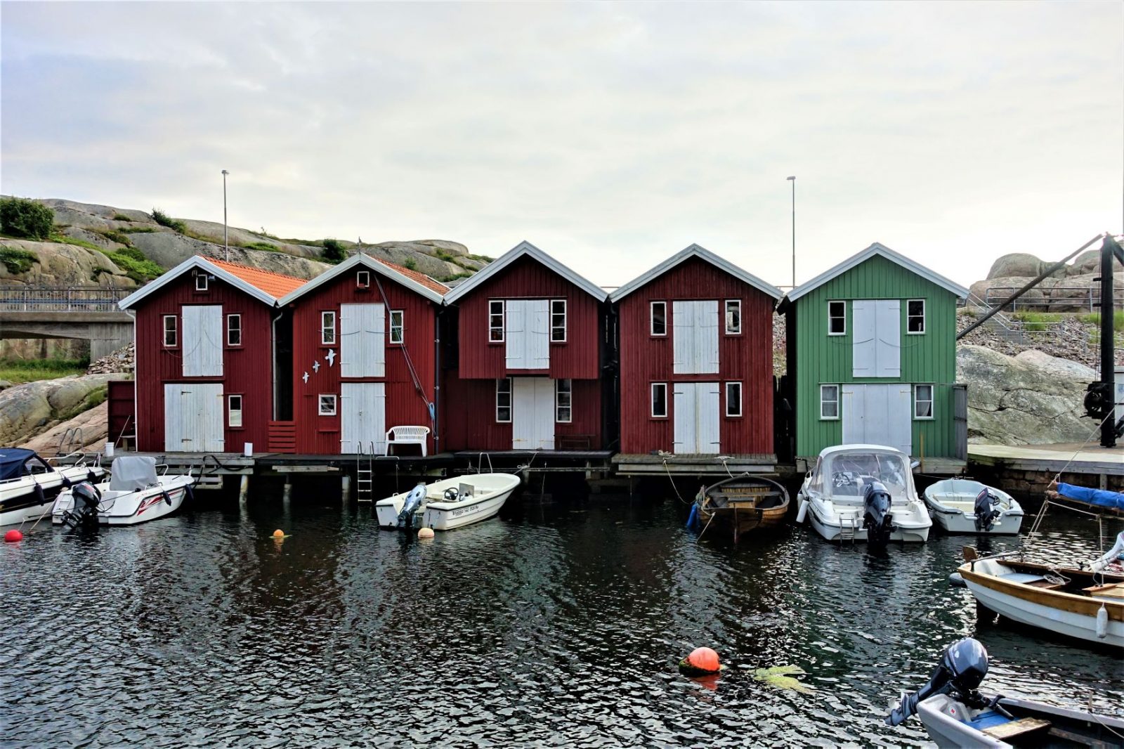 sjøbodene i Smøgen