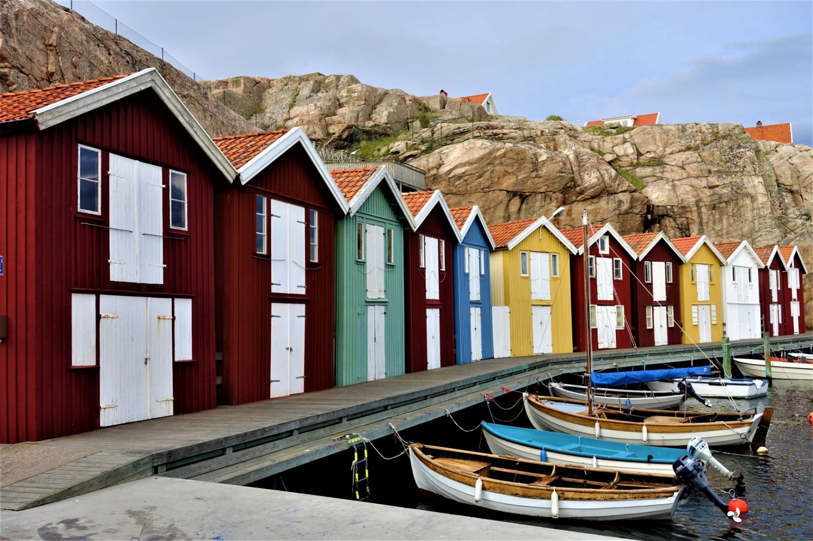 de verdensberømte sjøbodene i smøgen