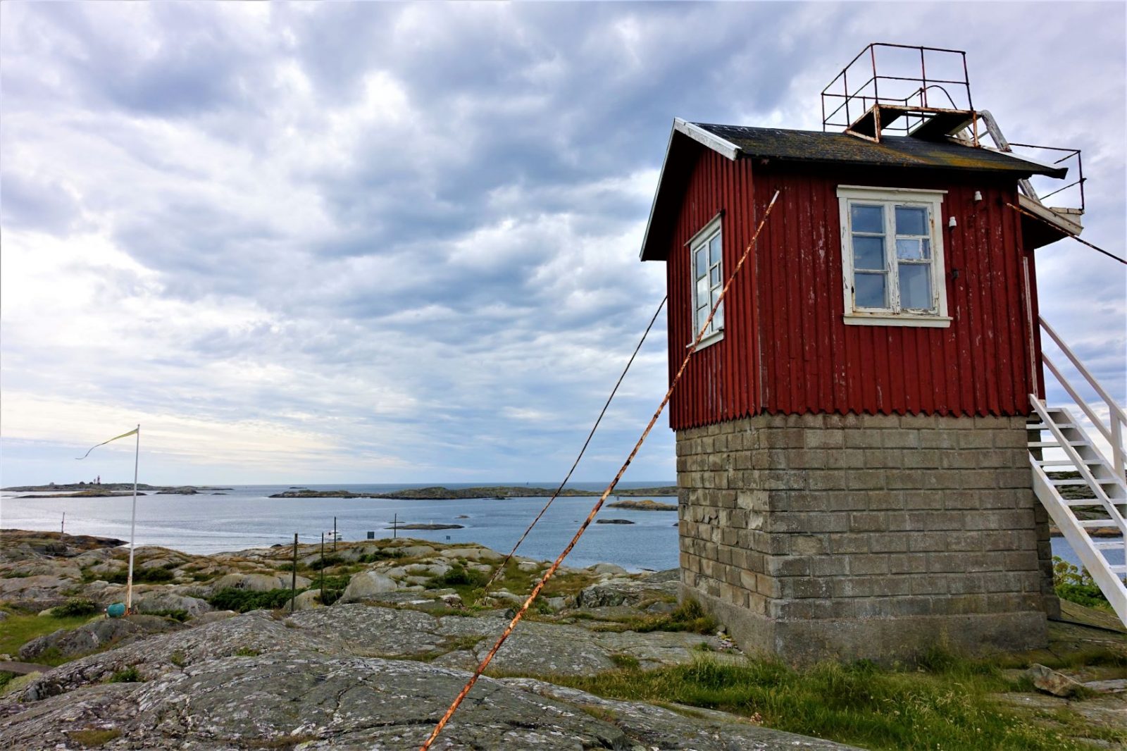 Utsikten fra Kjerringøy mot Måseskjær bohuslankysten