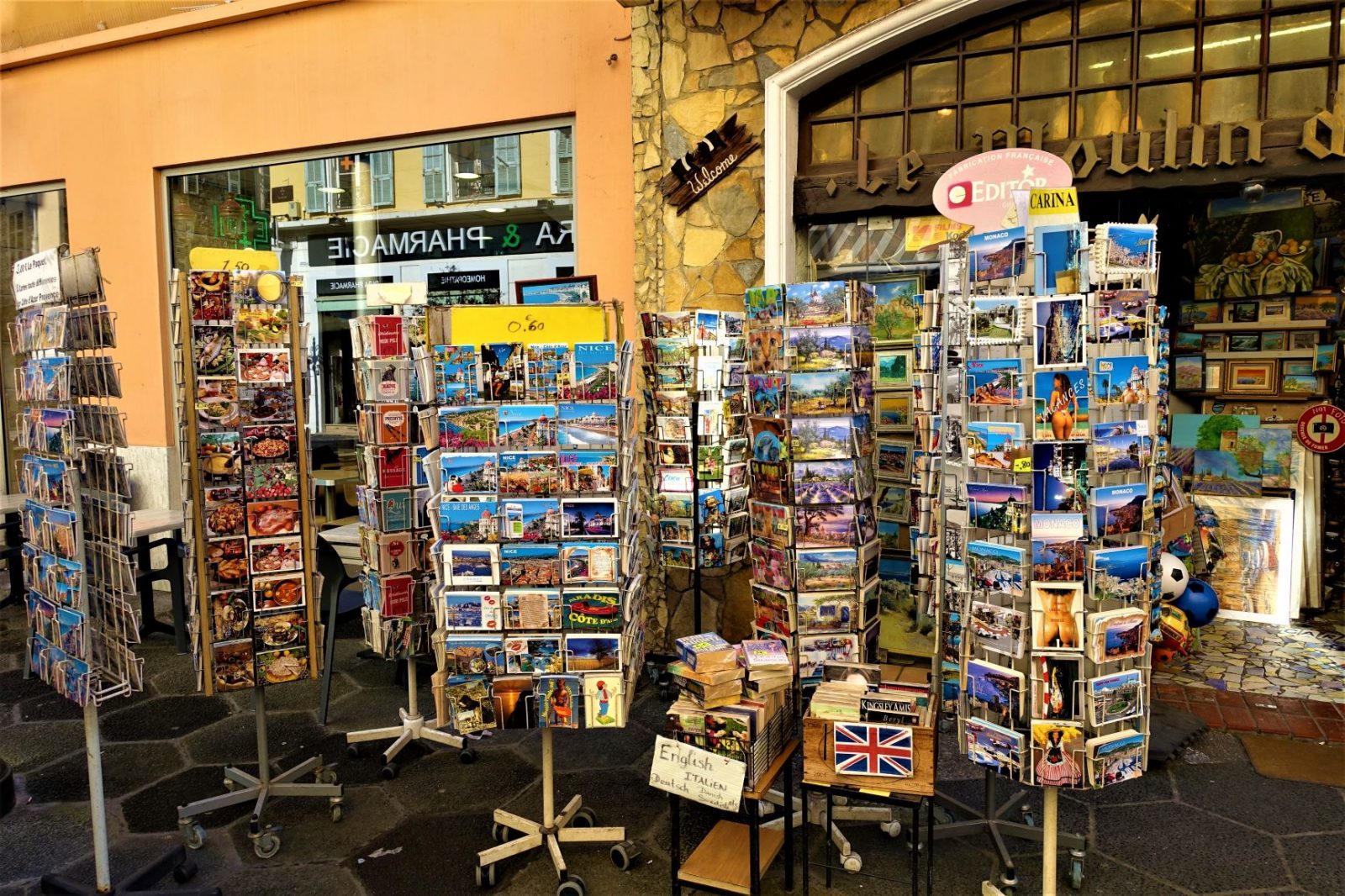 Bokhandel i Nice