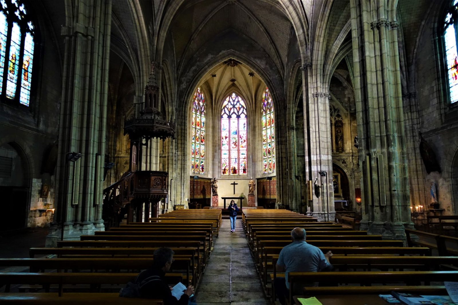vakker kirke i bordeaux