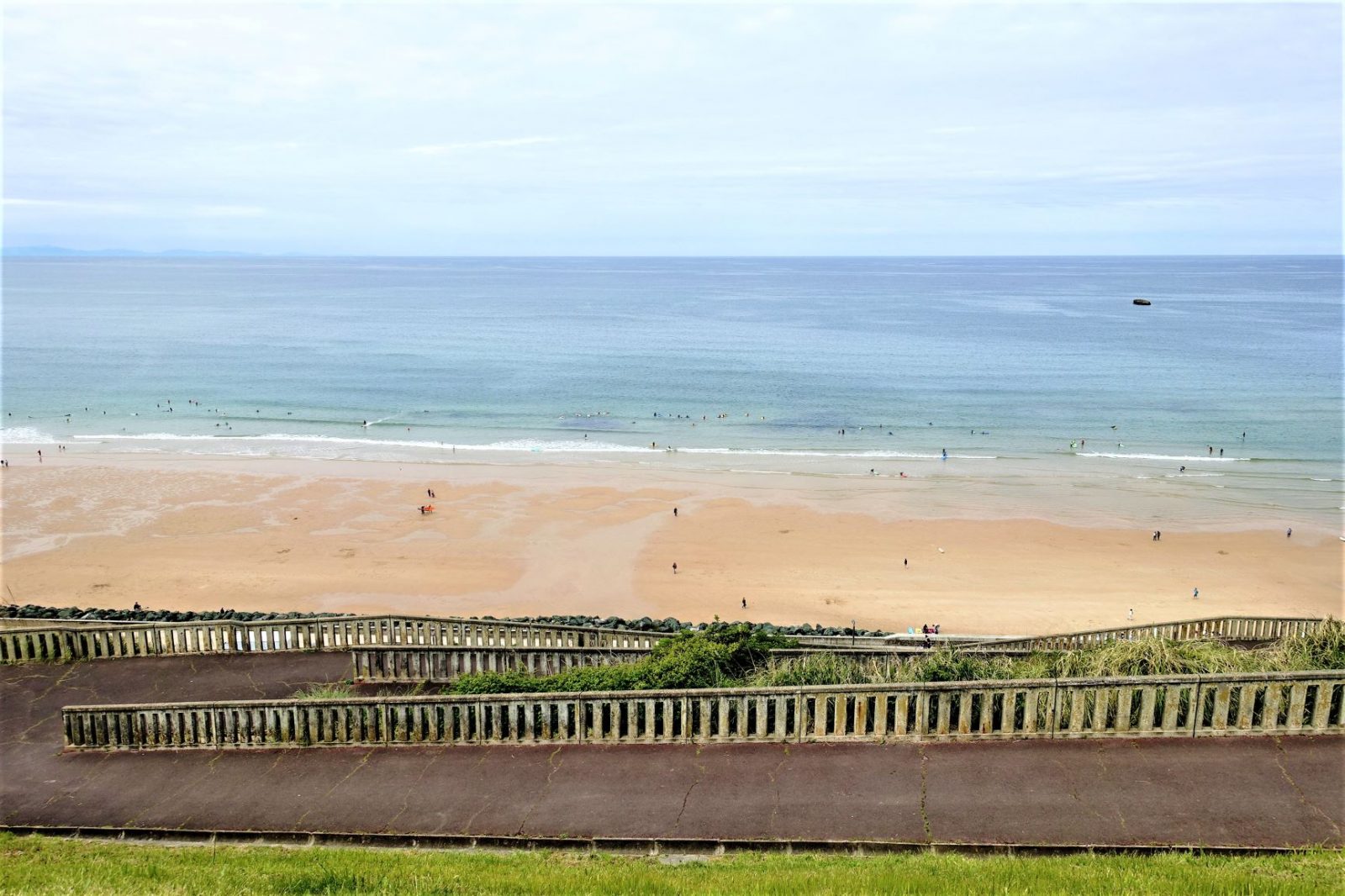 Biscayabukta og den ekslusive byen Biarritz