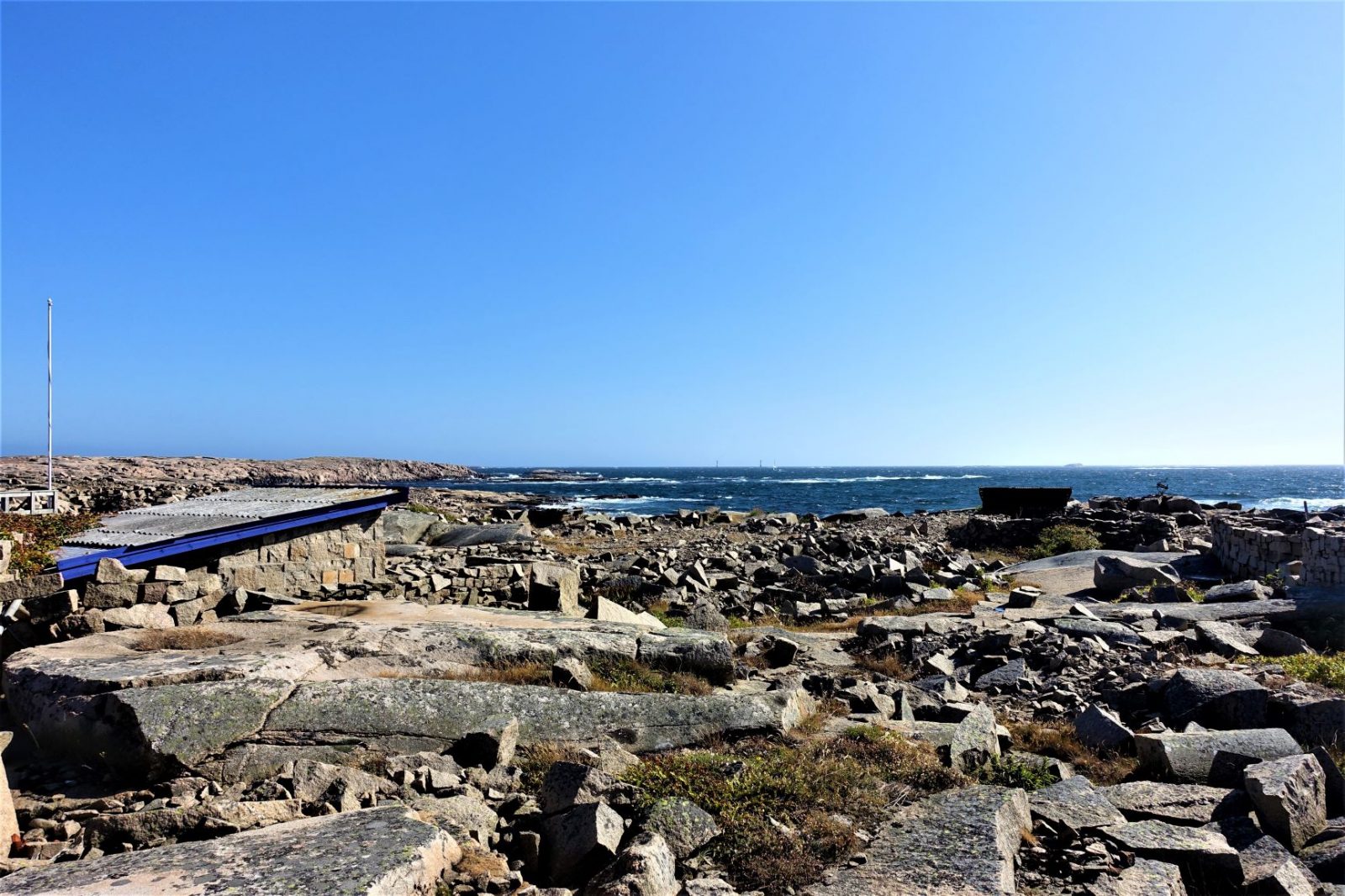 rester etter steinhuggeri bohus malmøn