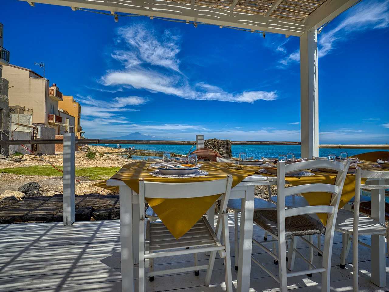 restaurant stranden Sicilia
