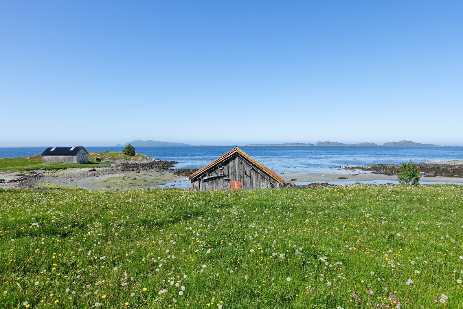 Båthus Agdenes trøndelagskysten