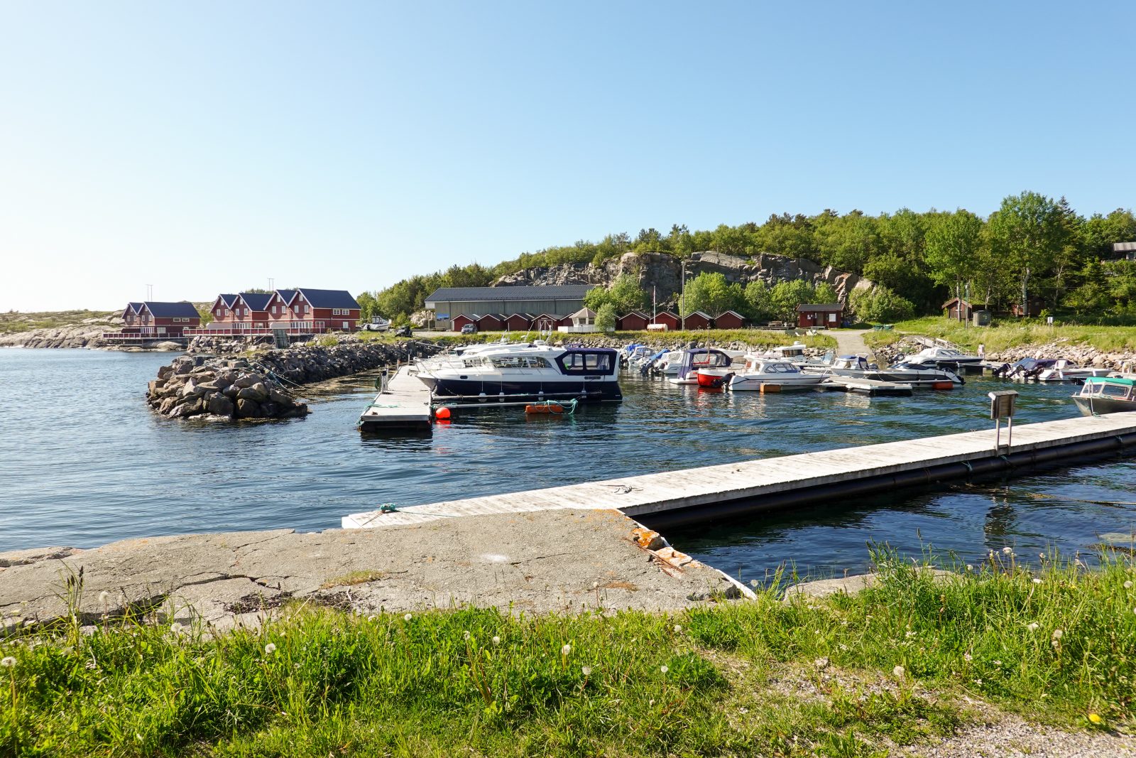 Båthavn i Agdenes